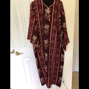 Palestinian evening traditional dress size XL